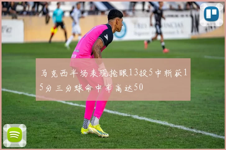 马克西半场表现抢眼13投5中斩获15分三分球命中率高达50